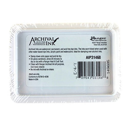 Ranger AIP-31475 Archival Inkpad, Library Green