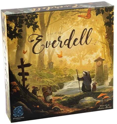 Everdell Standard Edition by Starling Games - 1-4 Player Game Where You Build a Woodland City Full of Adorable Critters