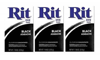 Rit Concentrated Powdered Fabric Dye, Navy Blue 1.13 oz ( Pack of 3)