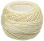 DMC 116 12-Ecru Pearl Cotton Thread Balls, Ecru, Size 12