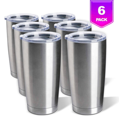 PIXISS 20oz. Stainless Steel Beverage Tumblers