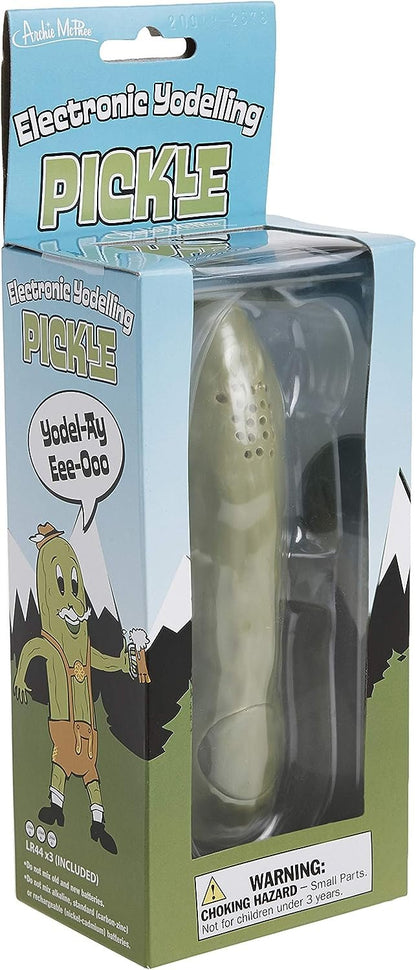 Archie McPhee Yodeling Pickle: A Musical Toy, Fun for All Ages, Great Gift, Hours of Mindless Entertainment