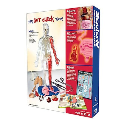 SmartLab QPG Lab for Kids, Squishy Human Body, Grade 3-8