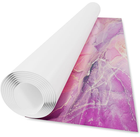 Pixiss Alcohol Ink Paper Roll - Heavy Weight Alcohol Ink Watercolor Paper 24 Inches by 5 Feet (610x1524mm), 300gsm, Extra Smooth, for Watercolor, Alcohol Ink