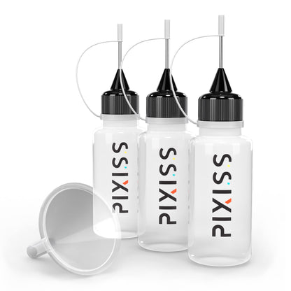 Aleenes 4-Ounce Original Tacky Glue 2 Pack & 3 Pixiss 20ml Refill Bottles & 1.5 inch Funnel Bundle