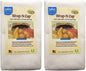 Pellon, Natural Wrap-N-Zap Cotton Quilt Batting, 45 by 36-Inch, 2 Pack
