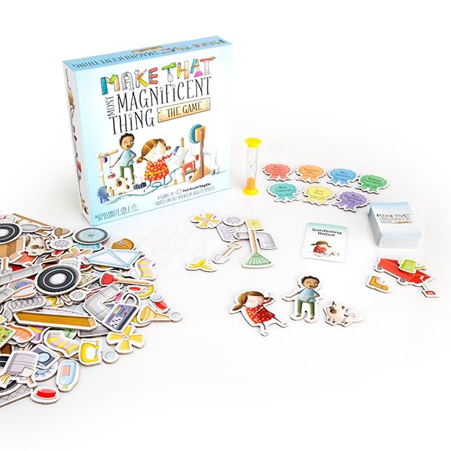 Fat Brain Toys Make That Most Magnificent Thing The Game - Make-and-Tell Game, Ages 7+