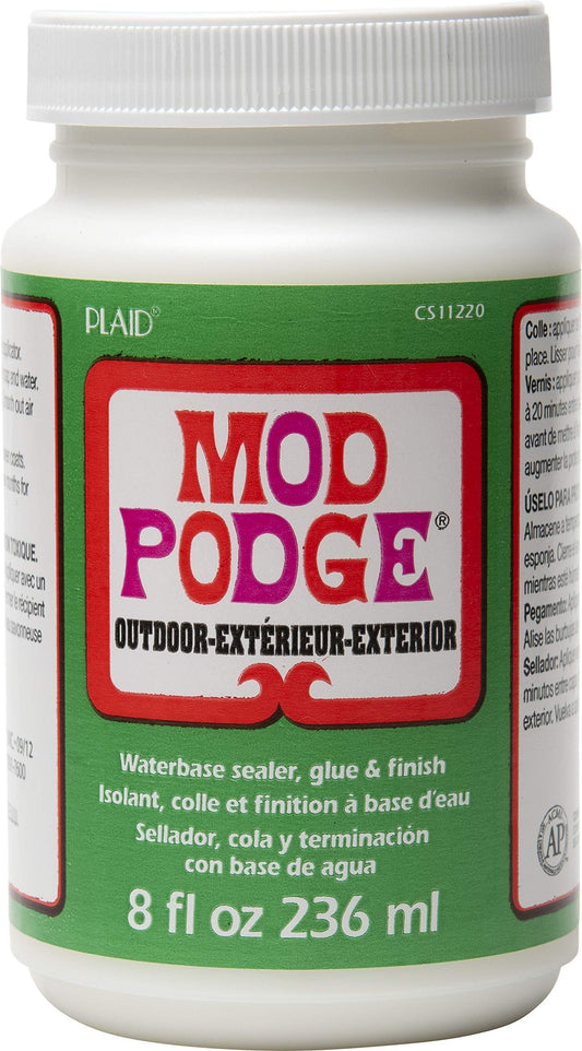 Mod Podge Waterbase Sealer, Glue and Finish for Outdoors