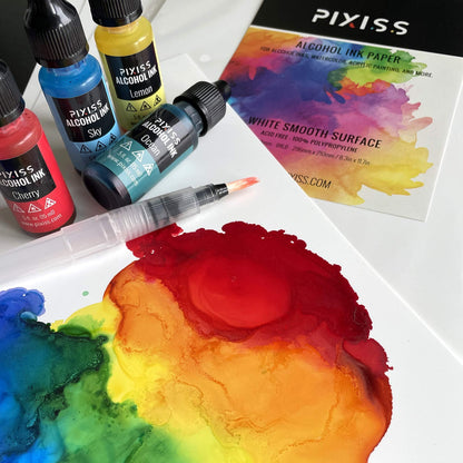 Pixiss Alcohol Ink Paper (25 Sheets)