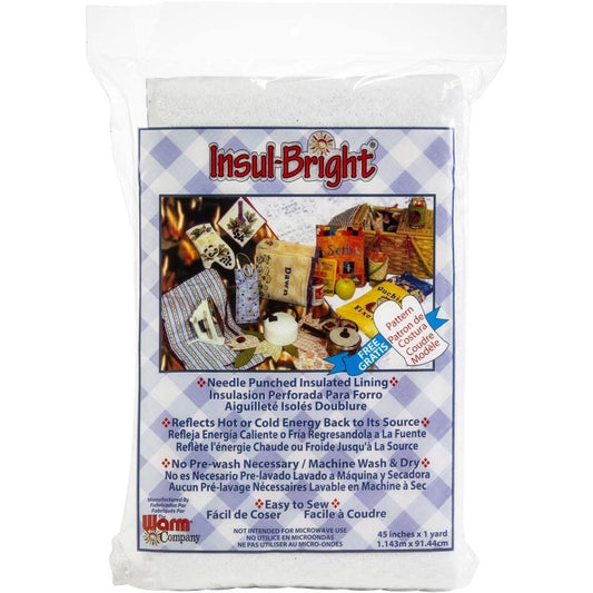 Insul-Bright® Insulating Thermal Lining 45" x 1 yd (6345-insulbright) M491.16