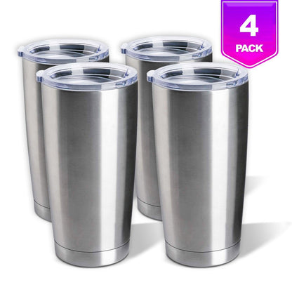 PIXISS 20oz. Stainless Steel Beverage Tumblers