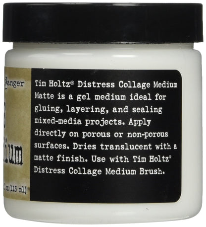 Ranger TDA47933 Tim Holtz Distress Collage Medium, Matte