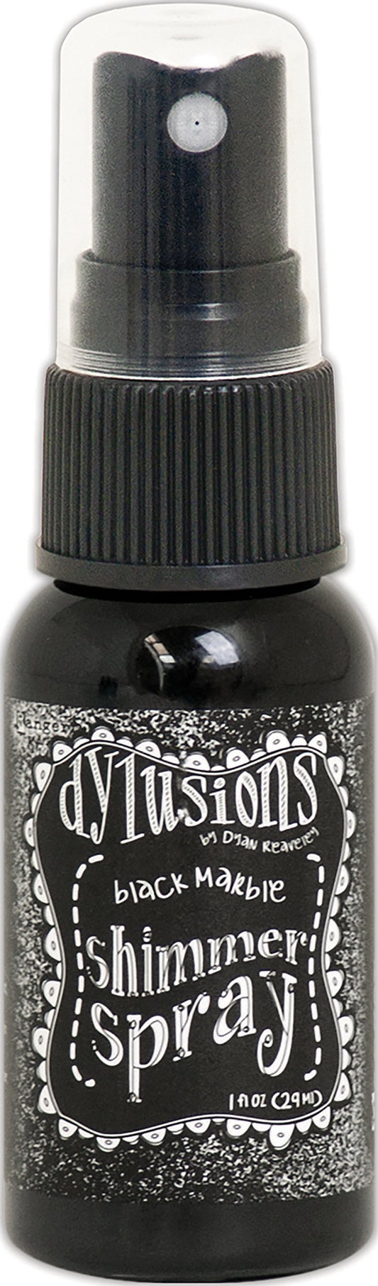 Ranger Black Marble Dylusions Shimmer Sprays 1oz