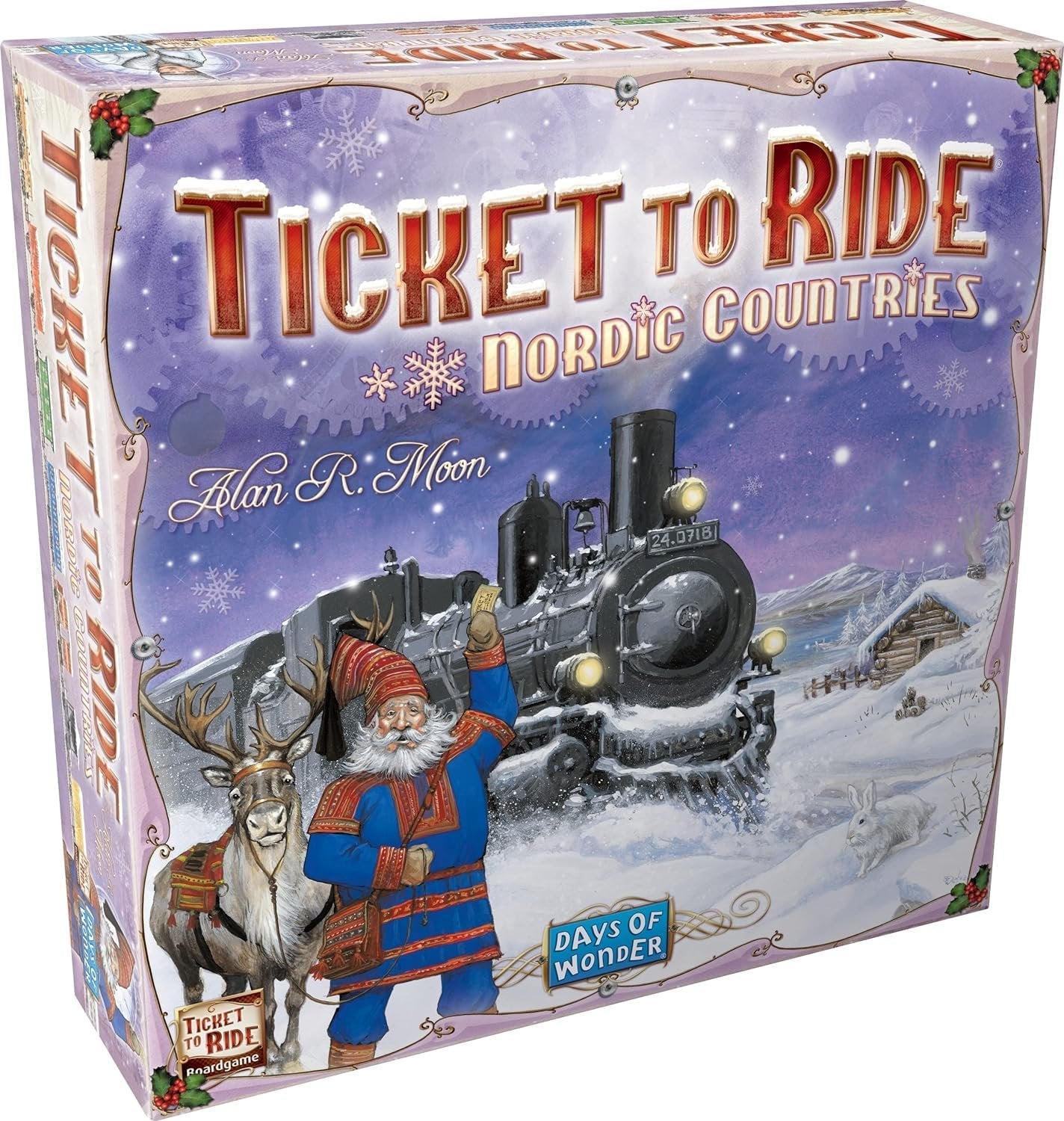 Ticket to Ride Nordic Countries Board Game - Embark on a Scandinavian Railway Adventure! Fun Family Game for Kids & Adults, Ages 8+, 2-3 Players, 30-60 Minute Playtime, Made by Days of Wonder