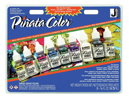 Jacquard Products Piñata Color Exciter Pack Ink, 9