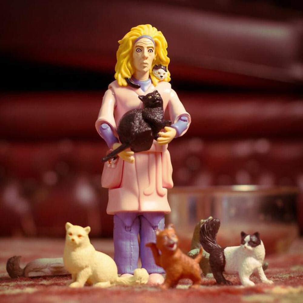 Accoutrements Crazy Cat Lady Action Figure Multicolored, 8"