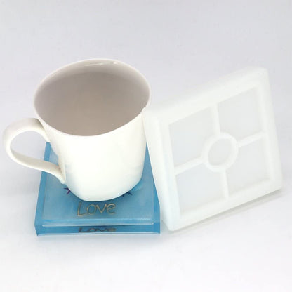 PIXISS Square Coaster Silicone Mold