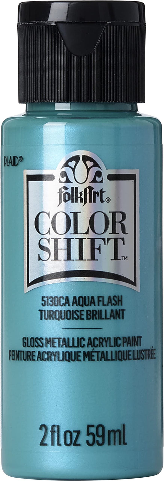 FolkArt Color Shift Acrylic Paint in Assorted Colors (2 ounce), Black Flash