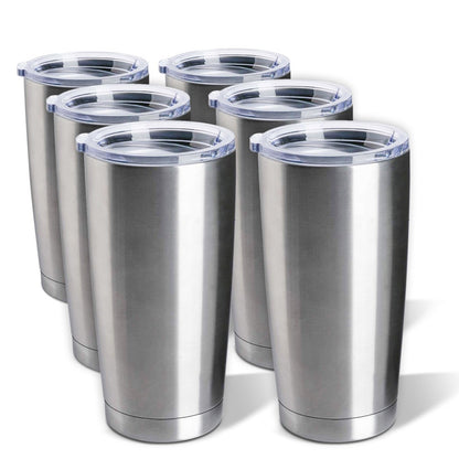 PIXISS 20oz. Stainless Steel Beverage Tumblers