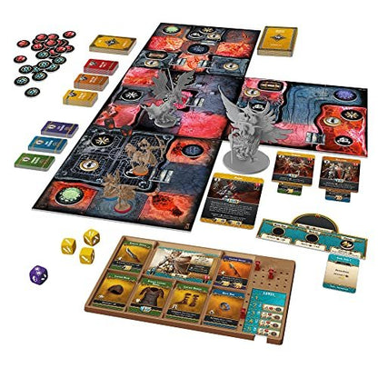 CMON Massive Darkness 2 Hellscape Board Game | Tabletop Miniatures Game | Cooperative Strategy Game for Adults and Teens | Ages 14+ | 1-6 Players | Average Playtime 60 Minutes | Made by CMON