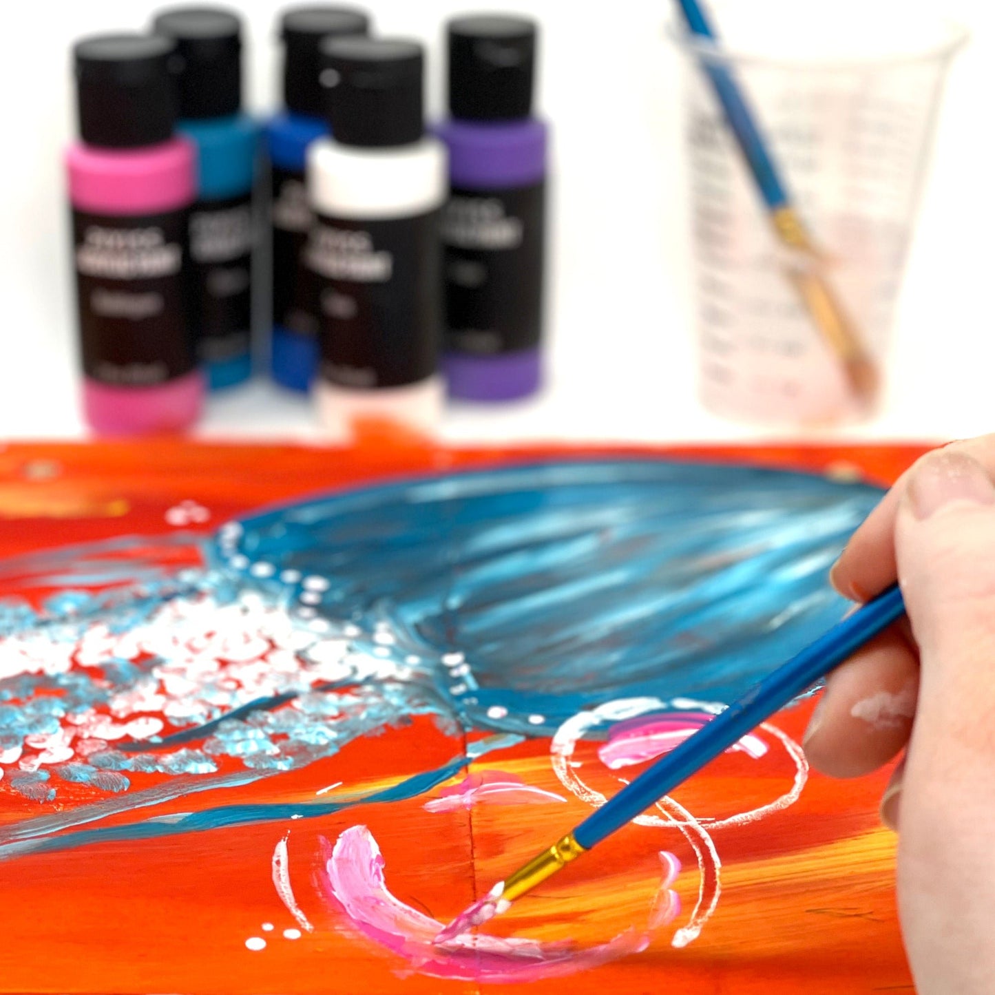 PIXISS Acrylic Painting Starter Kit