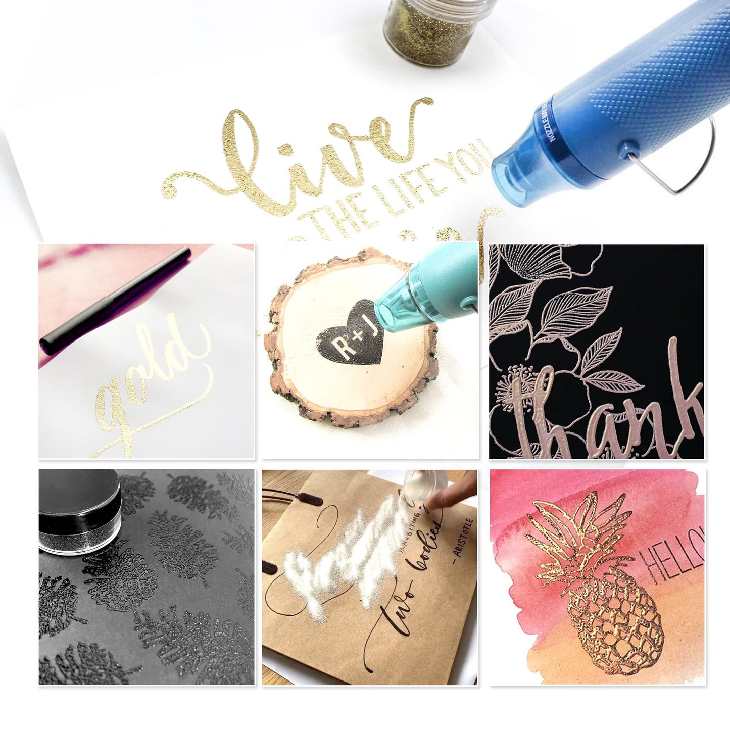 Pixiss Embossing Powder Bundle