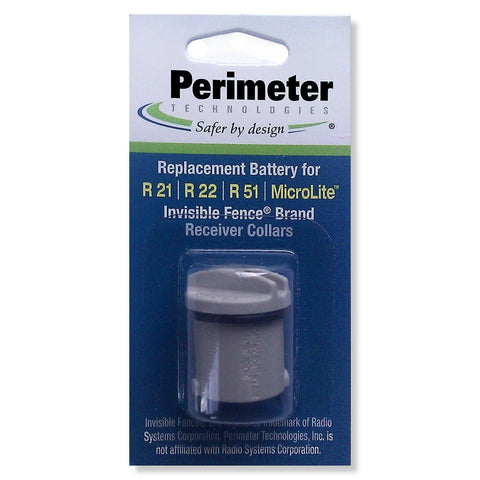 Six Pack Dog Fence Batteries for Invisible Fence R21 or R51 Receiver Collars by Perimeter Technologies